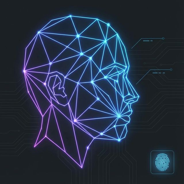 AI Analyzing Skin Metrics